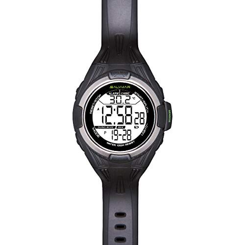Salvimar One Plus Freediving polshorloge - Zwart - Unisex - Volwassenen