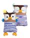 Knuffeluil NICI Knuffeluil met omkeerbare functie, 30 x 20 cm, bruin