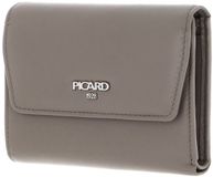 PICARD Leren portemonnee Bingo Flap Wallet Gravel Taupe