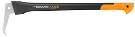 Fiskars Lange Handhaak voor Houtbewerking, Lengte: 78,5 cm | Geharde Stalen mes/Glasvezelversterkte Kunststof handvat, Inclusief Beschermhoes, Zwart/Oranje, WoodXpert, XA22, 1003623