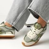 Mexx Mexx Tula Sneakers groen Synthetisch