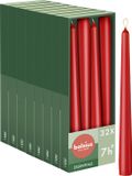 Bolsius - Gladde Dinerkaarsen - 24,5 cm - 32 stuks - Rood