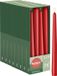 Bolsius - Gladde Dinerkaarsen - 24,5 cm - 32 stuks - Rood