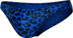 MODUS VIVENDI Leopard Mesh Low Cut Brief Blue - MAAT M