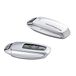 Audi 4N0071208BZ7G sleutelkastje, met Quattro logo, alleen voor sleutels 8Y0959754 4N0959754 (bloemetzilver)