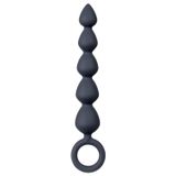 Amaysin - Chapelet anal en silicone (noir)