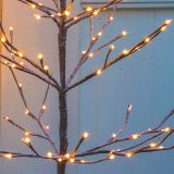 Sirius Alex LED boom met sneeuwlook, hoogte 120 cm