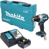 Makita DHP 489 RG1K accu-slagboormachine 18 V 73 Nm borstelloos + 1x accu 6,0 Ah + oplader + koffer
