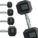 Body Revolution 2 x 25 kg haltères hexagonaux