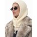 Worldclassca Strickmütze Worldclassca Balaclava Strickmütze Skull Kordelzug Winter Kapuzenschal Neue Kollektion