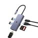 USB C naar HDMI Adpater, 7-in-1 USB C Hub Docking Station Compatibel met Windows 10,8,7, XP/Mac OS/Linux/Vista (USB3.0, HDMI, PD, SD/TF)
