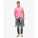 Superdry Klassiek Essential T-shirt Roze Grootte: XL