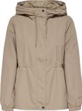 ONLY - ONLASTA LIFE STRING PARKA OTW - Dames - Pufferjas - Polyester - Maat L - Humus