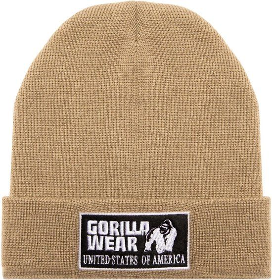 Gorilla Wear Vermont Beanie - Beige - One Size