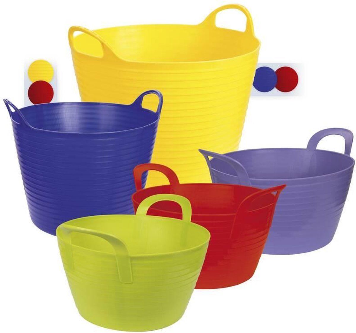 Flexibele trog FlexBag in blauw, 60l