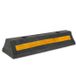 Fishtec - Butoir de stationnement - tampon en caoutchouc - butoir de roue pour aide au stationnement et bloc de roue de garage 50 x 15 x 10 cm