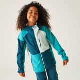 Regatta Jas Kinderen Waterdicht Ademend Stretch Reflecterend Blauw Polyester 104