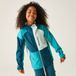 Regatta Jas Kinderen Waterdicht Ademend Stretch Reflecterend Blauw Polyester 104
