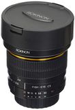 ROKINON 8mm f/3.5 Aspherical Fisheye Lens voor Nikon F Zwart