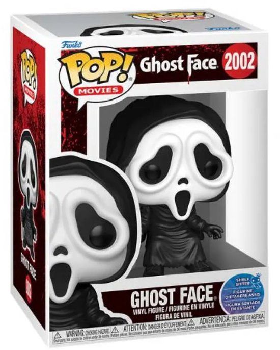 Funko Scream (Film) Ghost Face vinylfiguur 2002 Unisex Funko Pop! - Neutraal - Standard