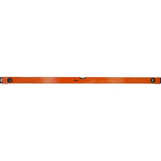 Skandia Waterpas + Stelvoet - 150 cm - Oranje - Aluminium - 3 libellen - Analoog
