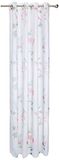 Albani Naomi2 sjaal met 8 ogen van polyester, 245 x 135 cm, wit/roze