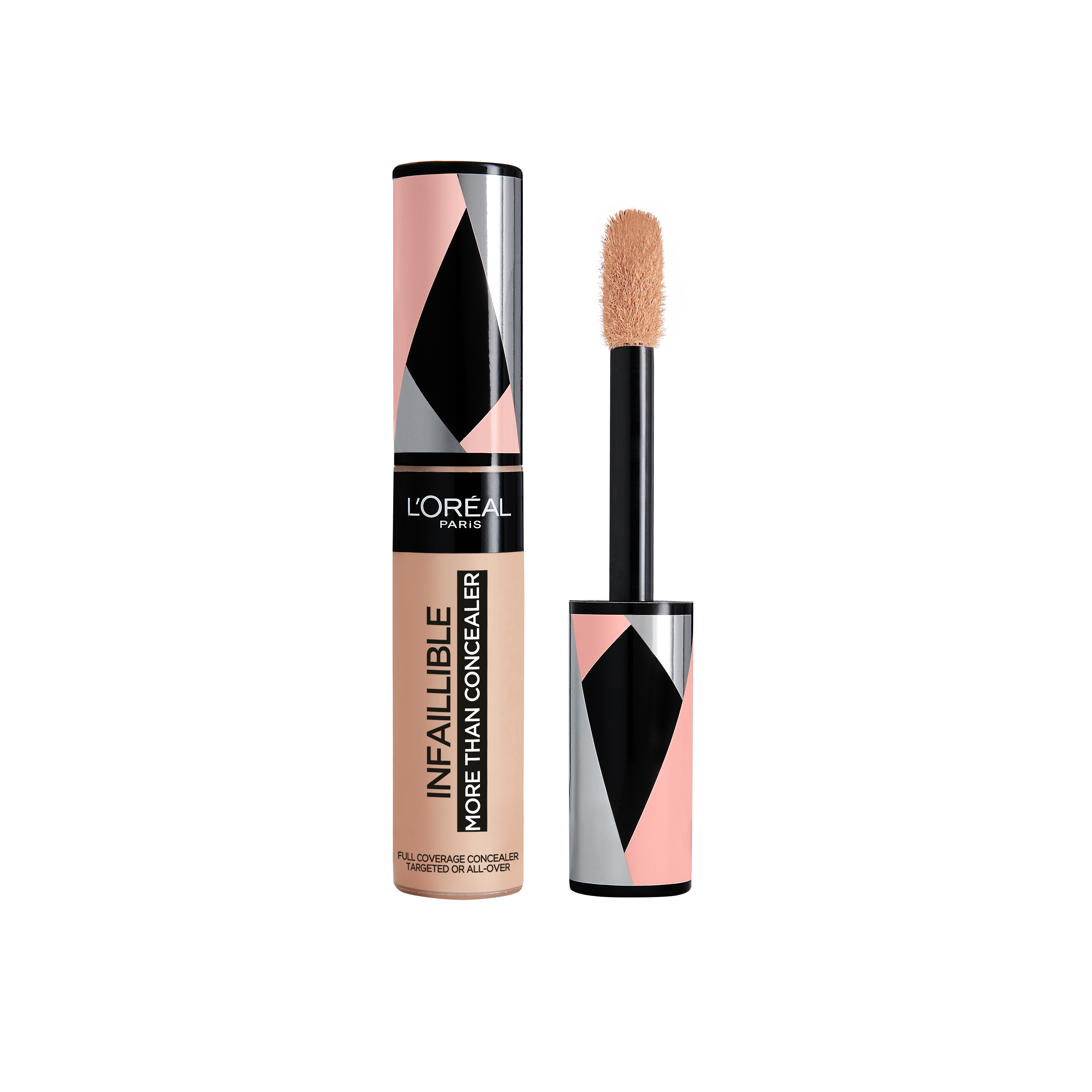 L'Oréal Make-Up Designer Infaillible More Than Concealer - 324 Oatmeal - Dekkende Concealer met Matte Finish - 11 ml