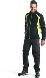 Blåkläder Blaklader Service werkbroek met stretch zonder spijkerzakken 1495-1330 - Zwart/High Vis Geel - D84