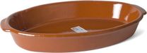Gerimport Assiette à tapas - 44 cm - grès - marron