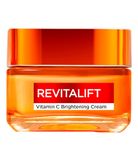 L'Oréal Paris Gesichtscreme, geeignet für empfindliche Haut, glättende und ebenmäßige Wirkung, weiche und elastische Haut, mit Vitamin C + Salicylsäure, Revitalift, 50 ml