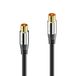 sonero S-AC000-100 coax-kabel 10 m IEC Zwart