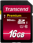 Transcend 16GB SDHC Class 10 UHS-I