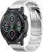 Strap-it Stalen Smartwatch bandje - Zilver - Geschikt voor Honor Magic Watch 2 - 42mm