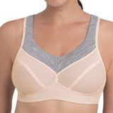 Anita Active PanAlp Wool Sport BH - Medium Ondersteuning - Gestreept - 95A - Smart Rose