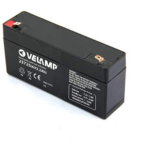 VELAMP Oplaadbare loodaccu 6 V 3,2 Ah Faston-stekker