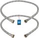 KOTARBAU® 2 Pièces - Tuyau de raccordement flexible 3/8" x 3/8" - Tuyau de robinet flexible 90 cm