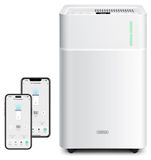 OEM Déshumidificateur, capacité de 20 litres par jour, réservoir de 4,5 litres, Wi-Fi, intelligent, couleur blanche