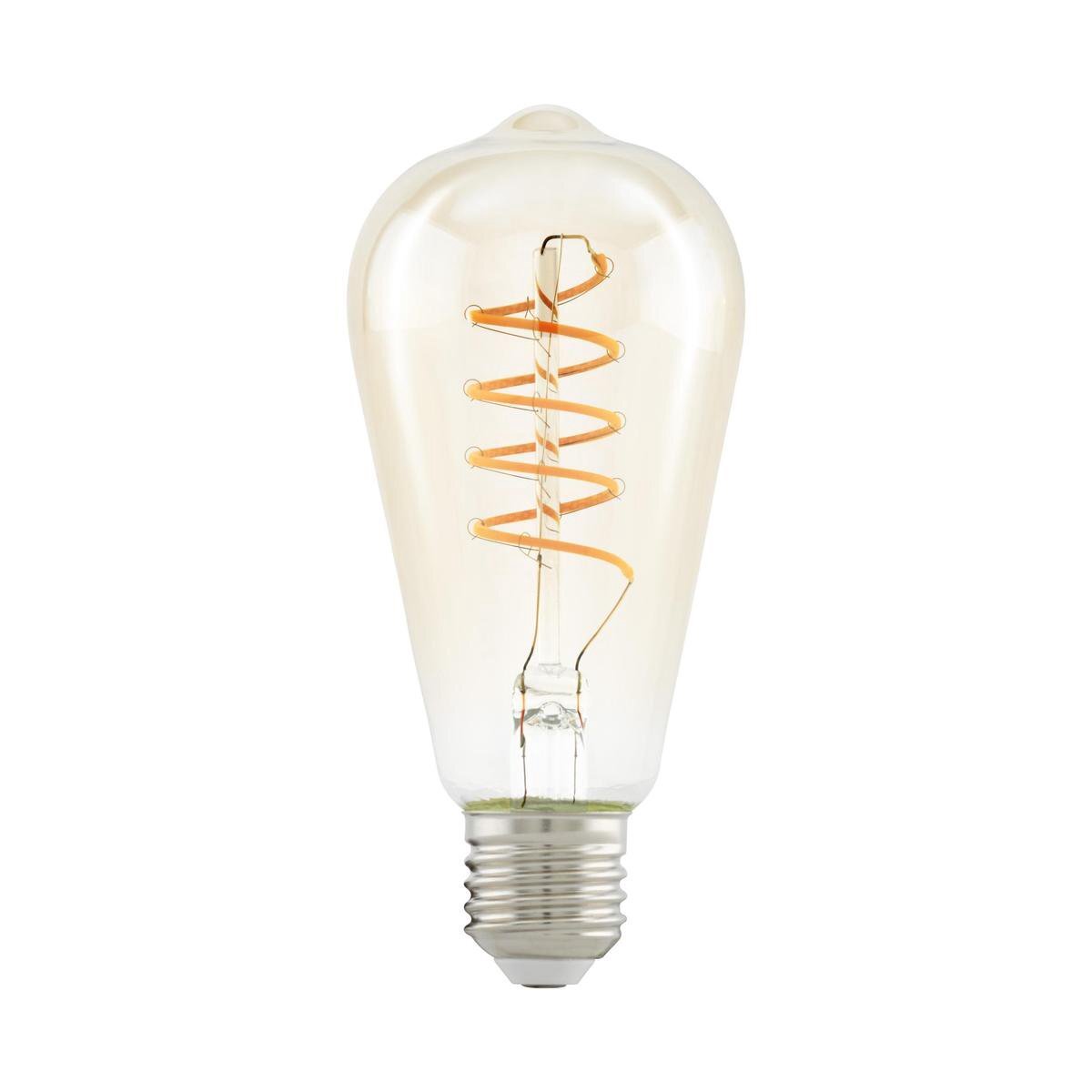 EGLO Amber Lichtbron - E27 - 14,2 cm - 4W - 2200K