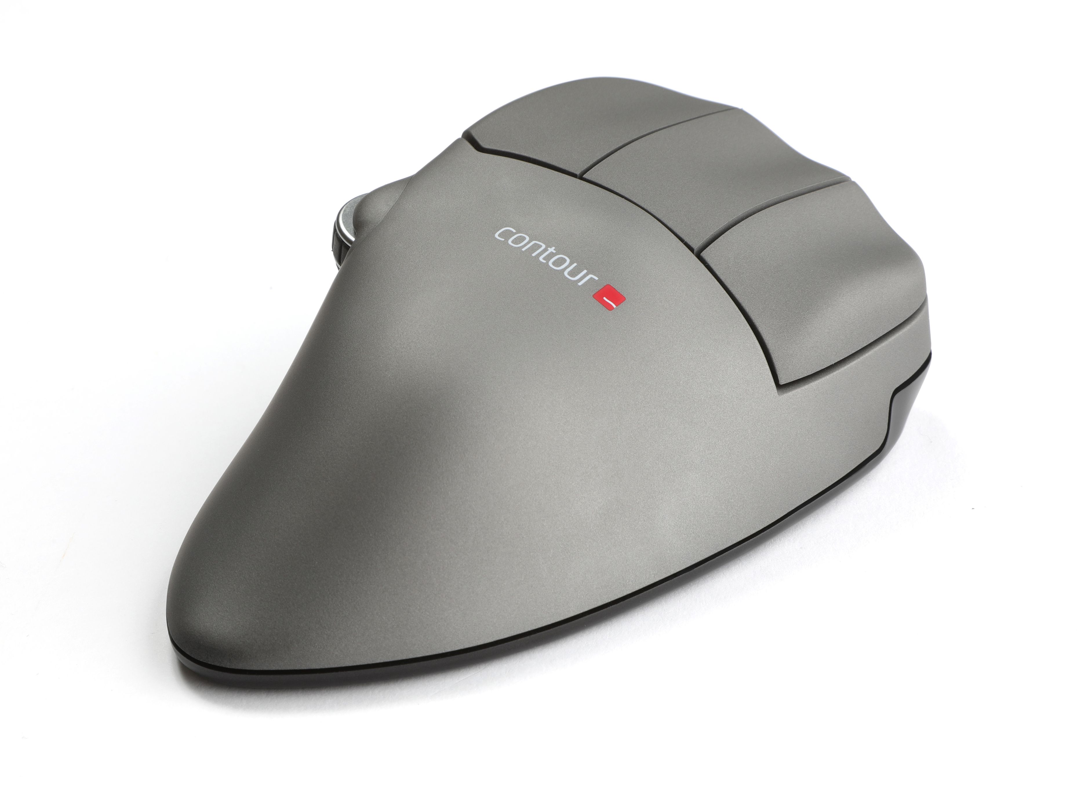 Contour Design Contour Wireless L - Grijs - Draadloze Muis - 2800 DPI - Oplaadbaar