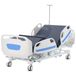 VEVOR Lit d'hôpital haut de gamme à 5 fonctions, lit médical de soins intensifs entièrement électrique avec position Trendelenburg et Trendelenburg inversée, roulettes pivotantes verrouillables de 12,7 cm, potence IV pour un usage domestique, capacité de charge de 250 kg