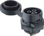 Lutronic 0271 02 Connecteur rond Coupleur, encastré Nombre total de pôles : 2 1 pièce(s)