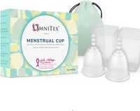 Omnitex 2 stuks menstruatiecups maat L