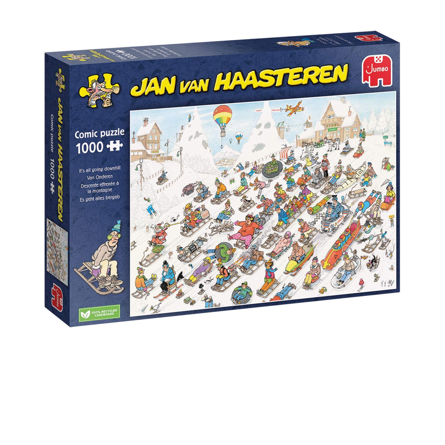 Jumbo Jan van Haasteren - Van Onderen - 1000 stukjes