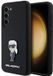 Karl Lagerfeld Ikonik Serie Silicone Hoes Samsung Galaxy S24 Zwart