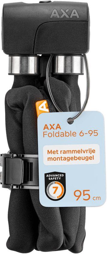 Axa Next Generation 6.5-95 Vouwslot Zilver 6.5 x 950 mm