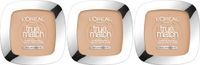 L'Oréal Paris True Match Poeder - 2R/C - Matterend gezichtspoeder met een Natuurlijke Dekking - 9gr. - Vegan 3x