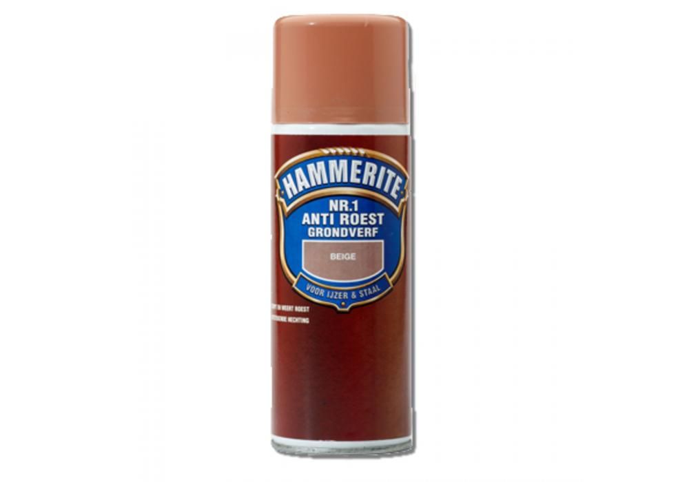 Hammerite Grondverf Anti Roest Mat Beige 400 Ml