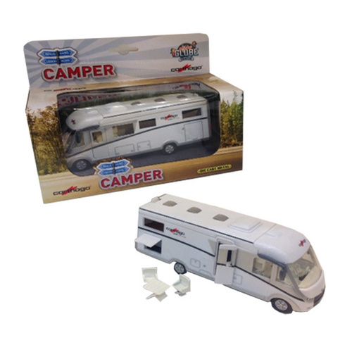 SIKU Kids Globe camper carthago pullback - 8713219304341