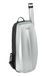 GEWA Space Bag Zilver met strijkstoketui - Vioolkoffer/rugzak voor 4/4-3/4 violen - Polycarbonaat buitendeksel - Ergonomische achterkant - Accessoirevakken