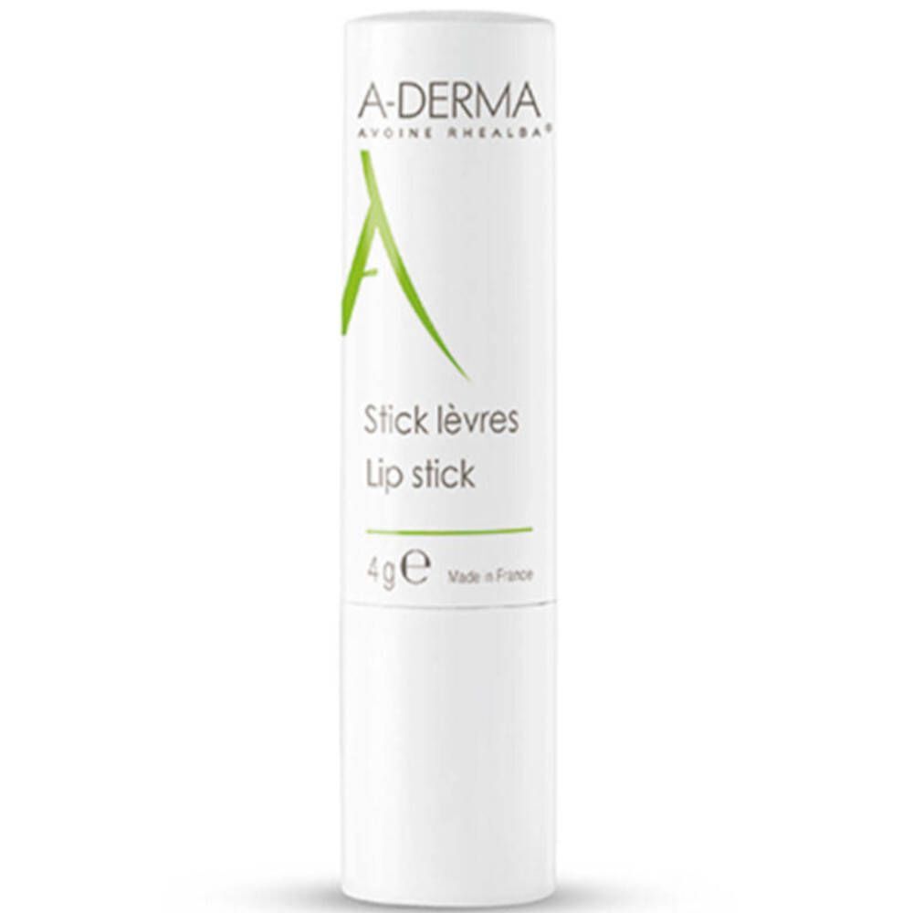 A-Derma A-derma Soin Originele Stick Levres Au Lait D'avoine Droge Lippen 4gr